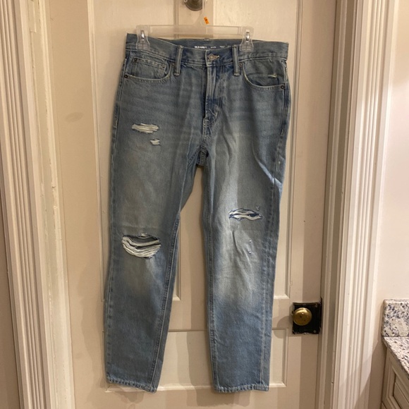 Old navy distressed jeans 32/30 NWT - Picture 1 of 4